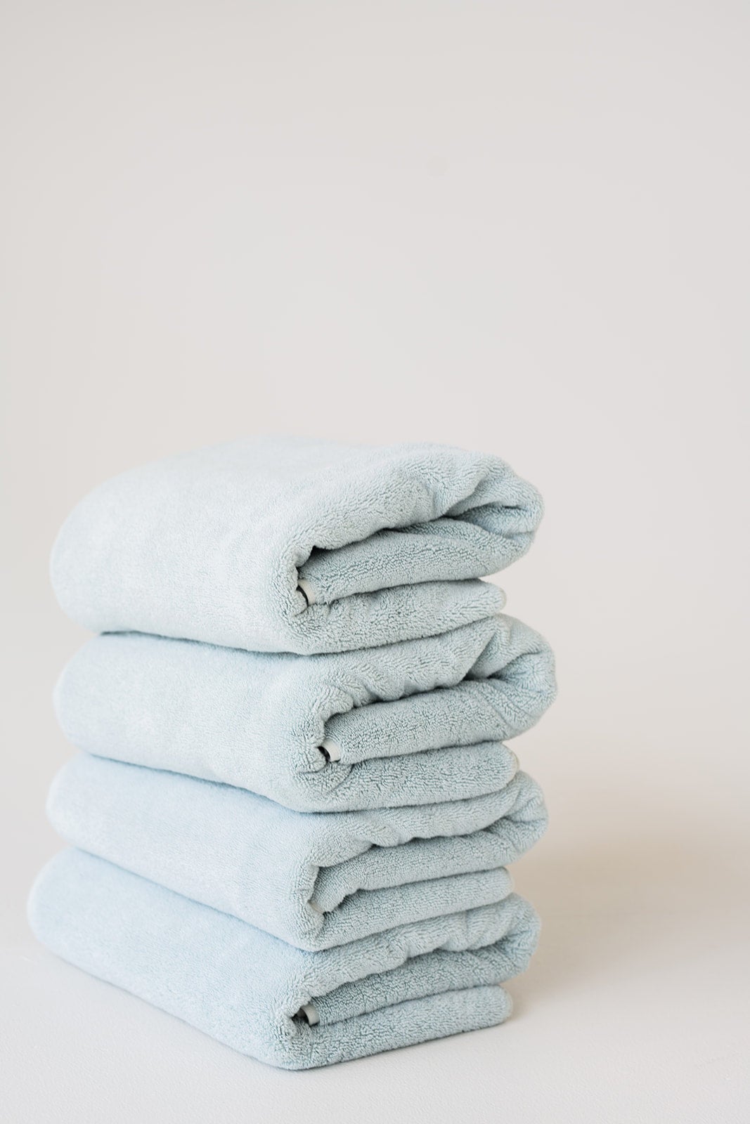 Aqua Ultra Plush Luxury Bath Towels Set of 4 Soleil Fine Goods